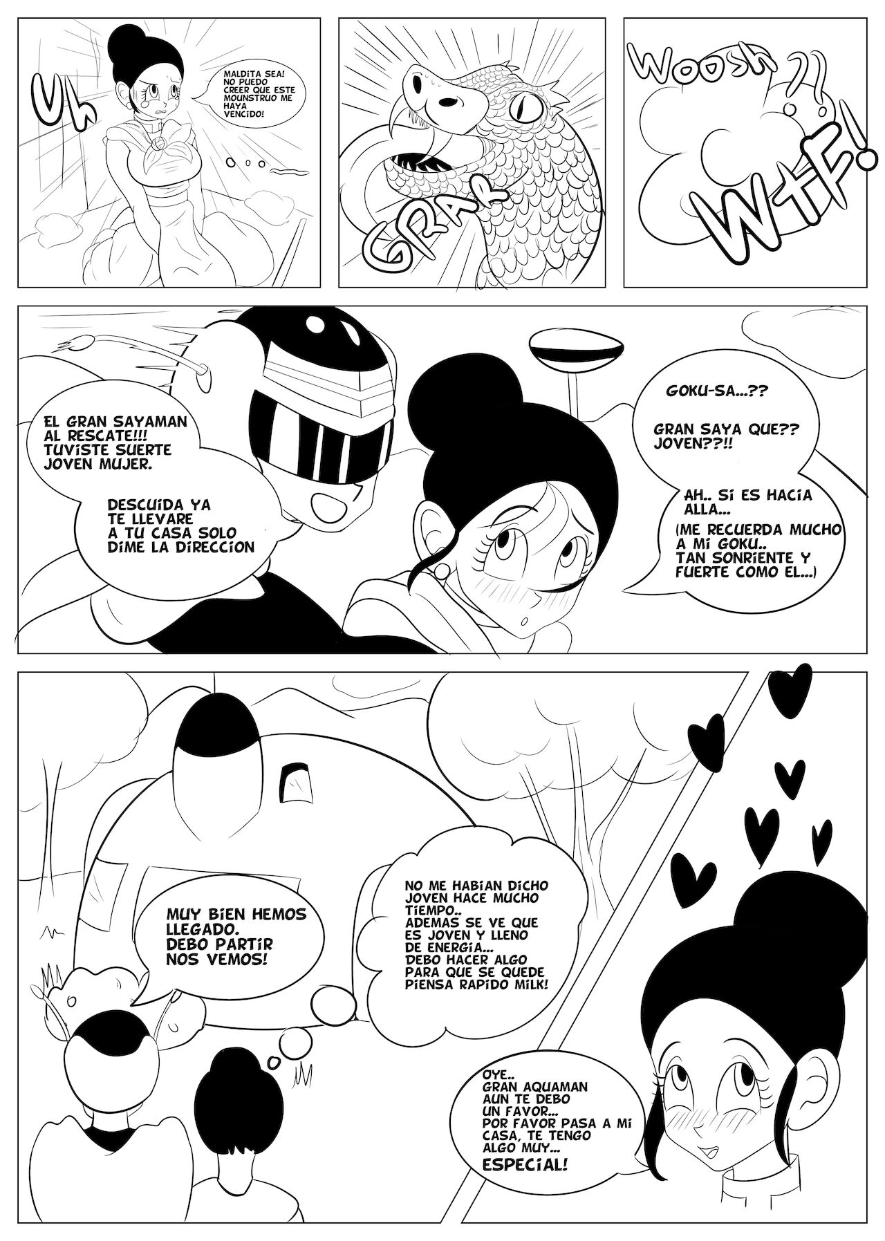 DRAGON BALL XXX MAL ENTENDIDOS FAMILIARES page 4 full