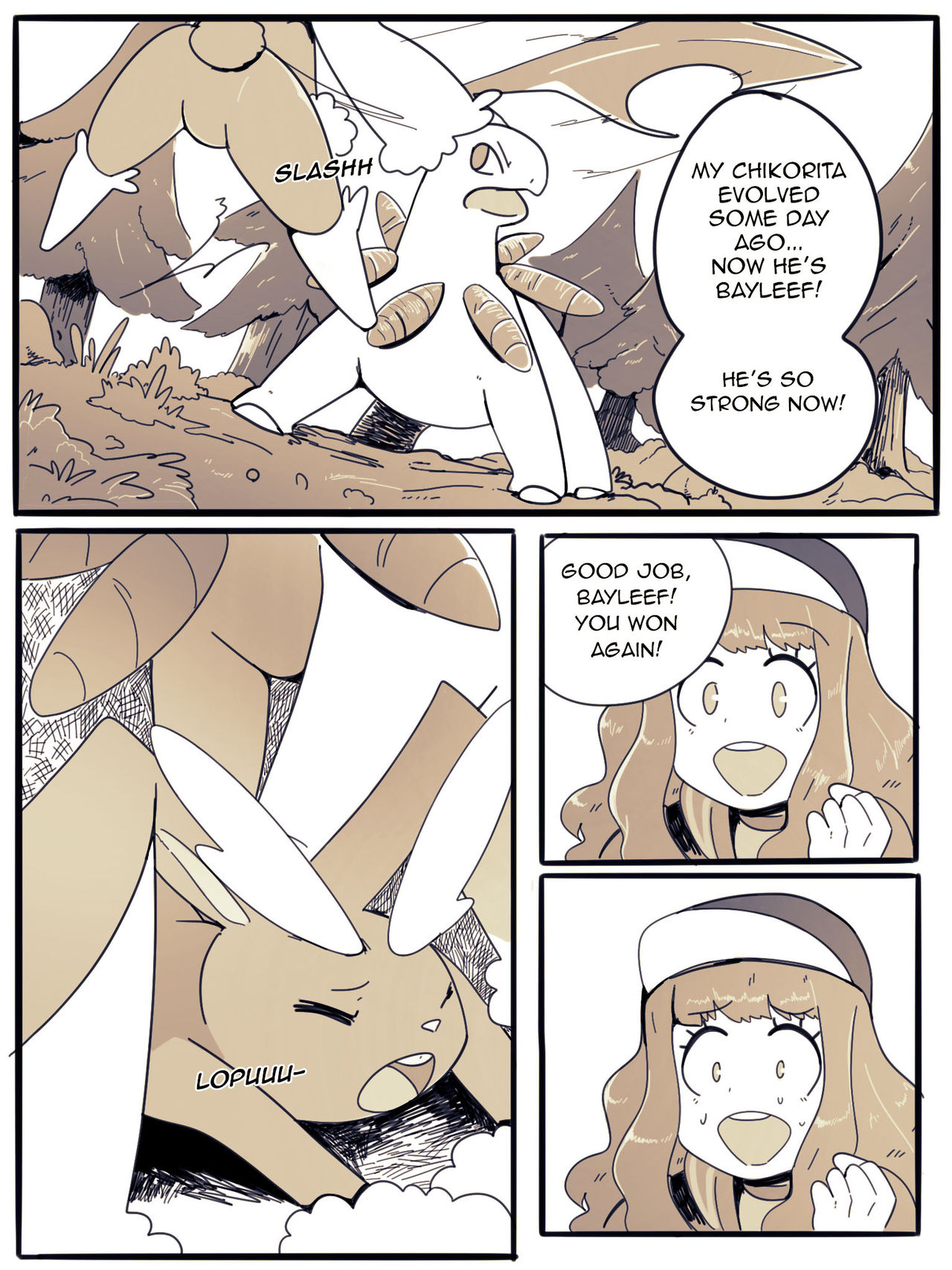 Chikorita is my best friend! page 5 full