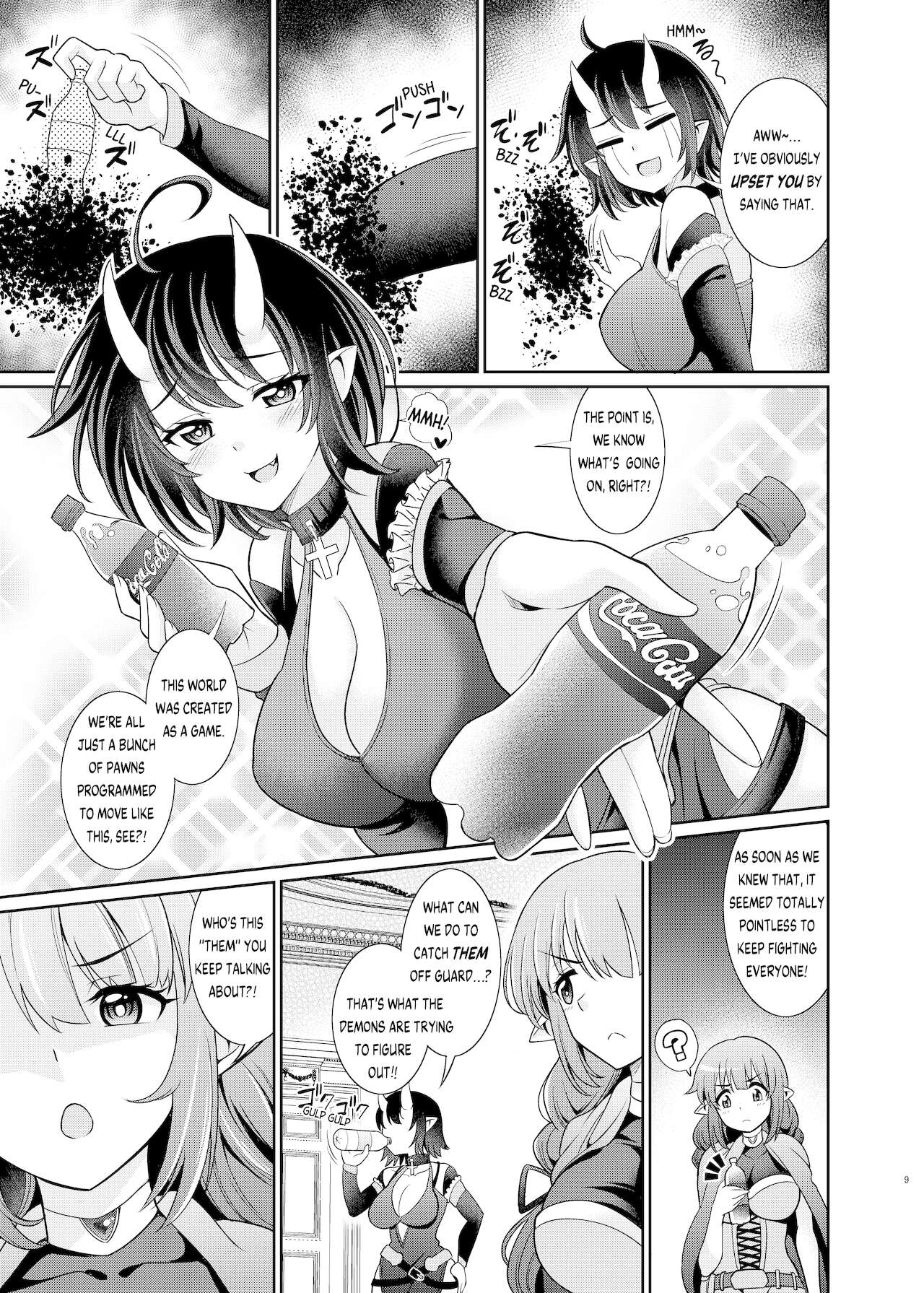 Futanari Elf no Tanetsuke Bokujou 2 page 9 full