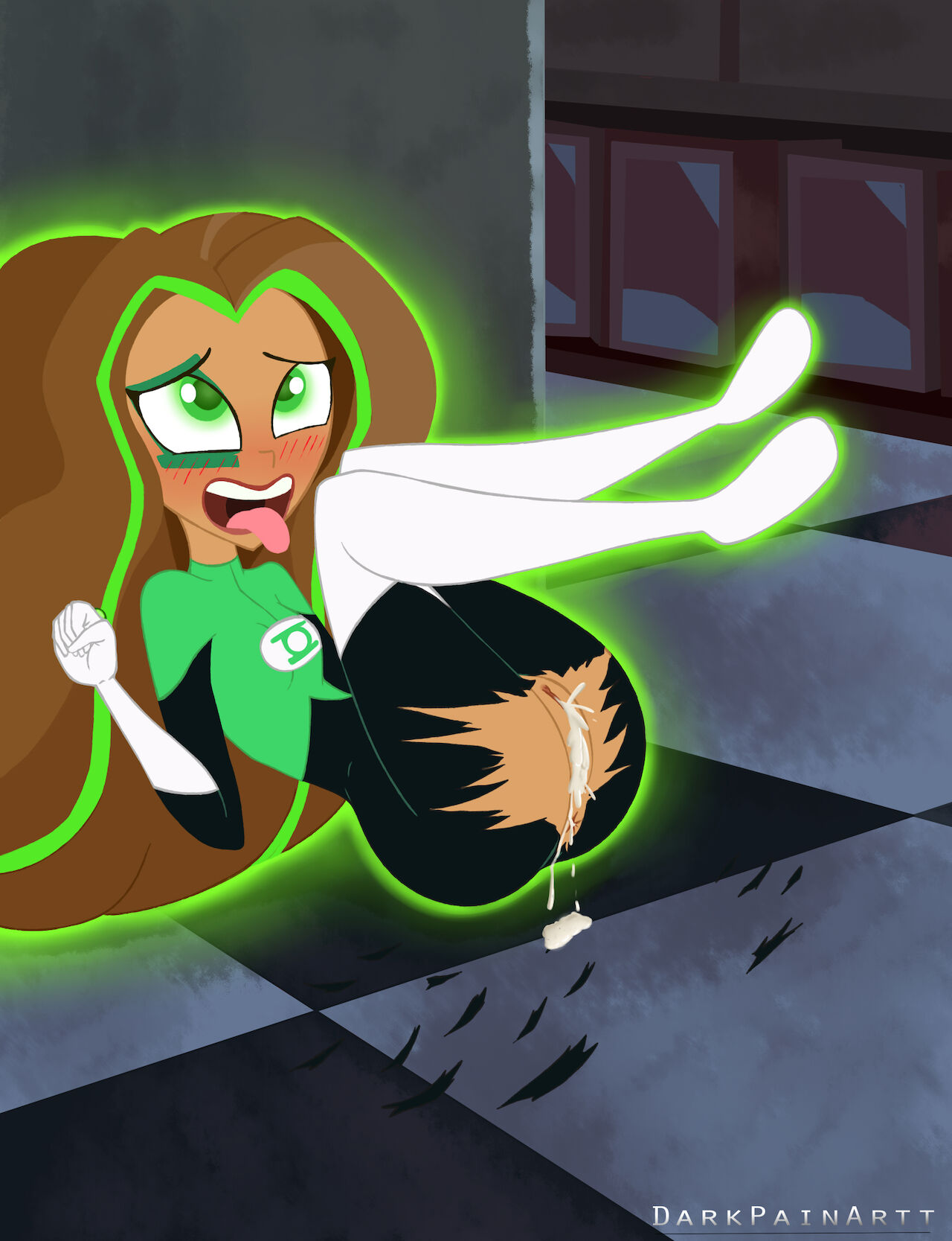 Dex-Starr x Green Lantern/Jessica Cruz DC Superhero Girls page 10 full