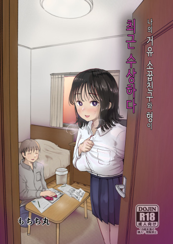 Ore no Kyonyuu Osananajimi ga Aniki to Saikin ayashii cover