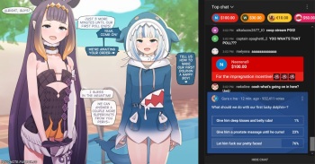 Gura and Ina's Dolphin Sex Livestream Part 1 cover