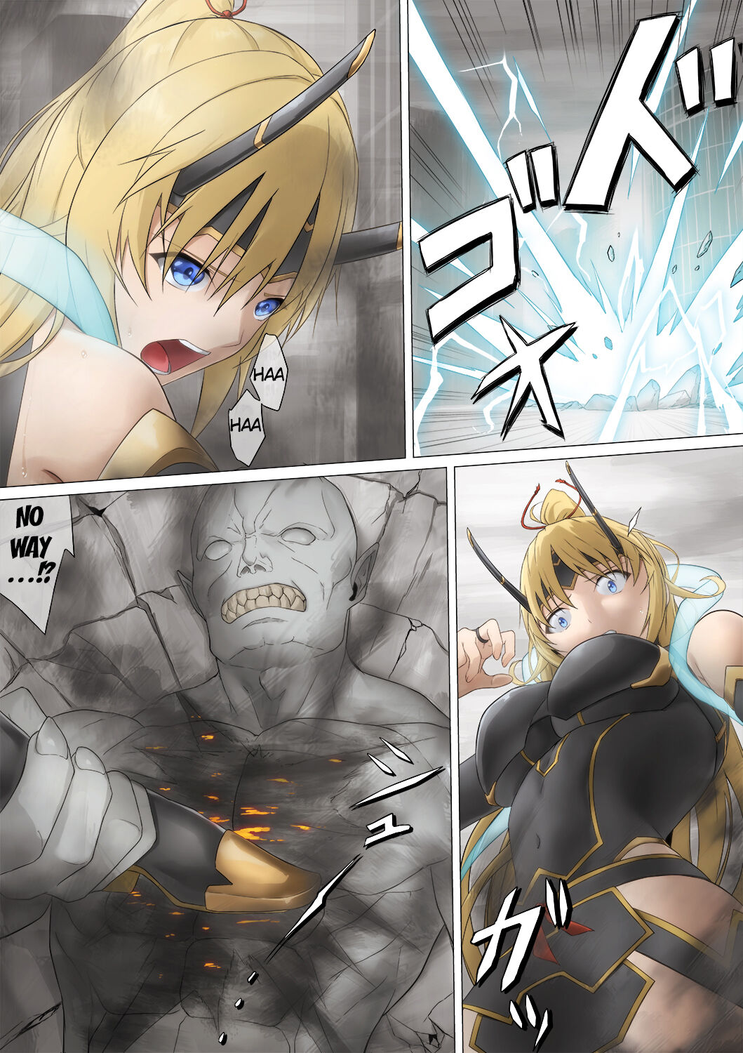 Heroine Violation: Swapped Between 5 Enemies page 4 full
