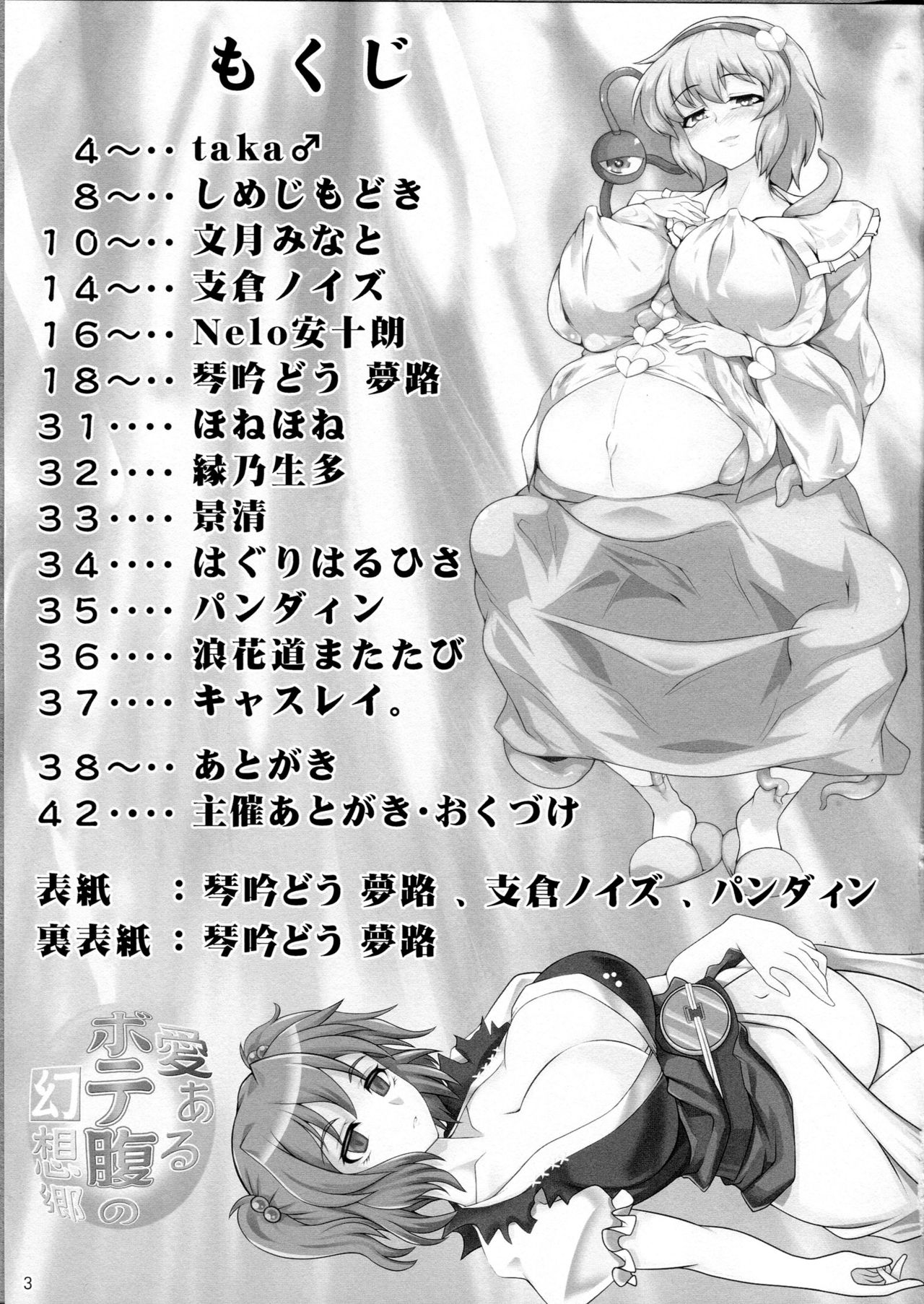 Ai Aru Botebara no Gensoukyou | 사랑이 넘치는 보태배 환상향 page 2 full
