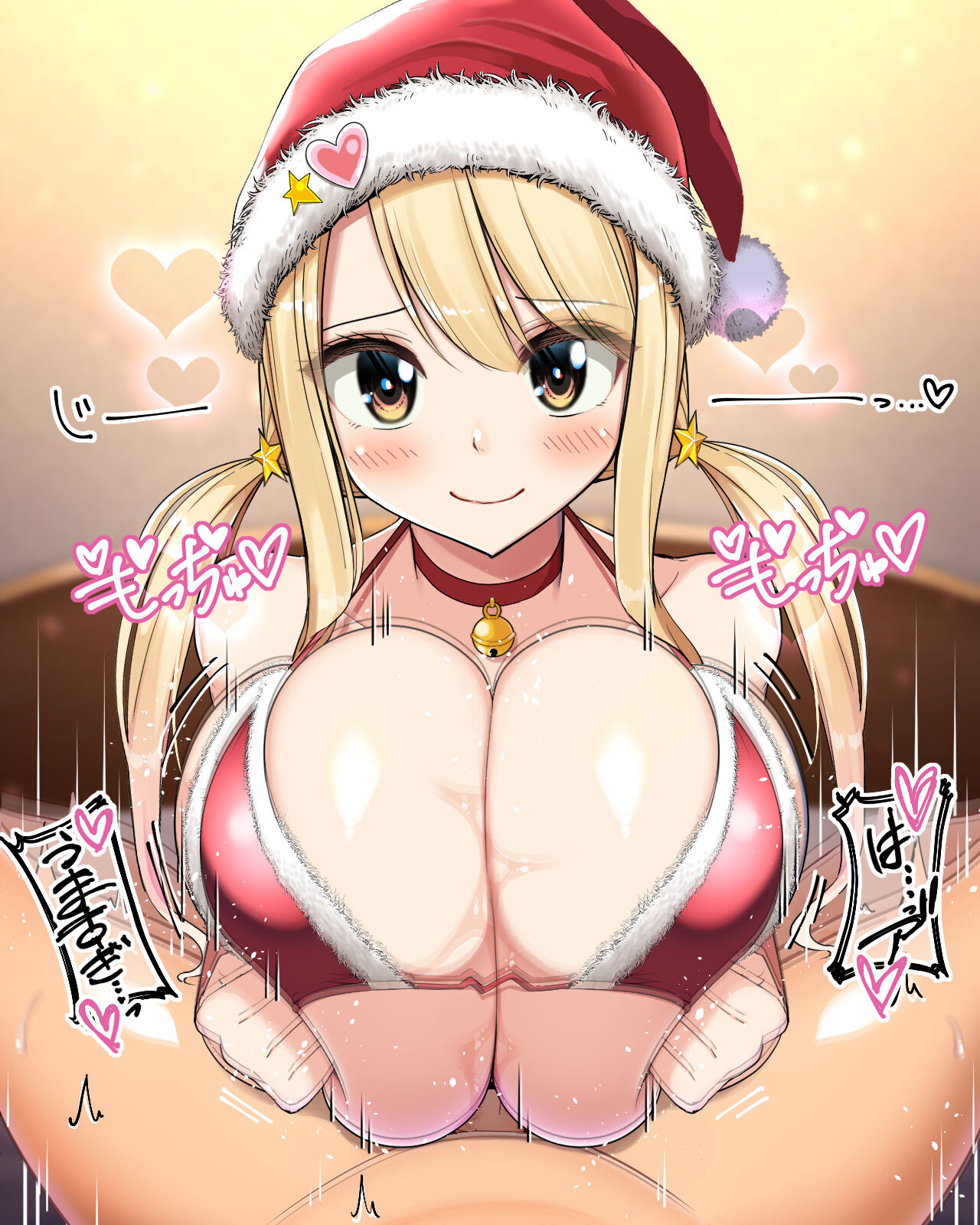 サンタビキニコスのルーシィにパイズリで搾り取られたい page 5 full