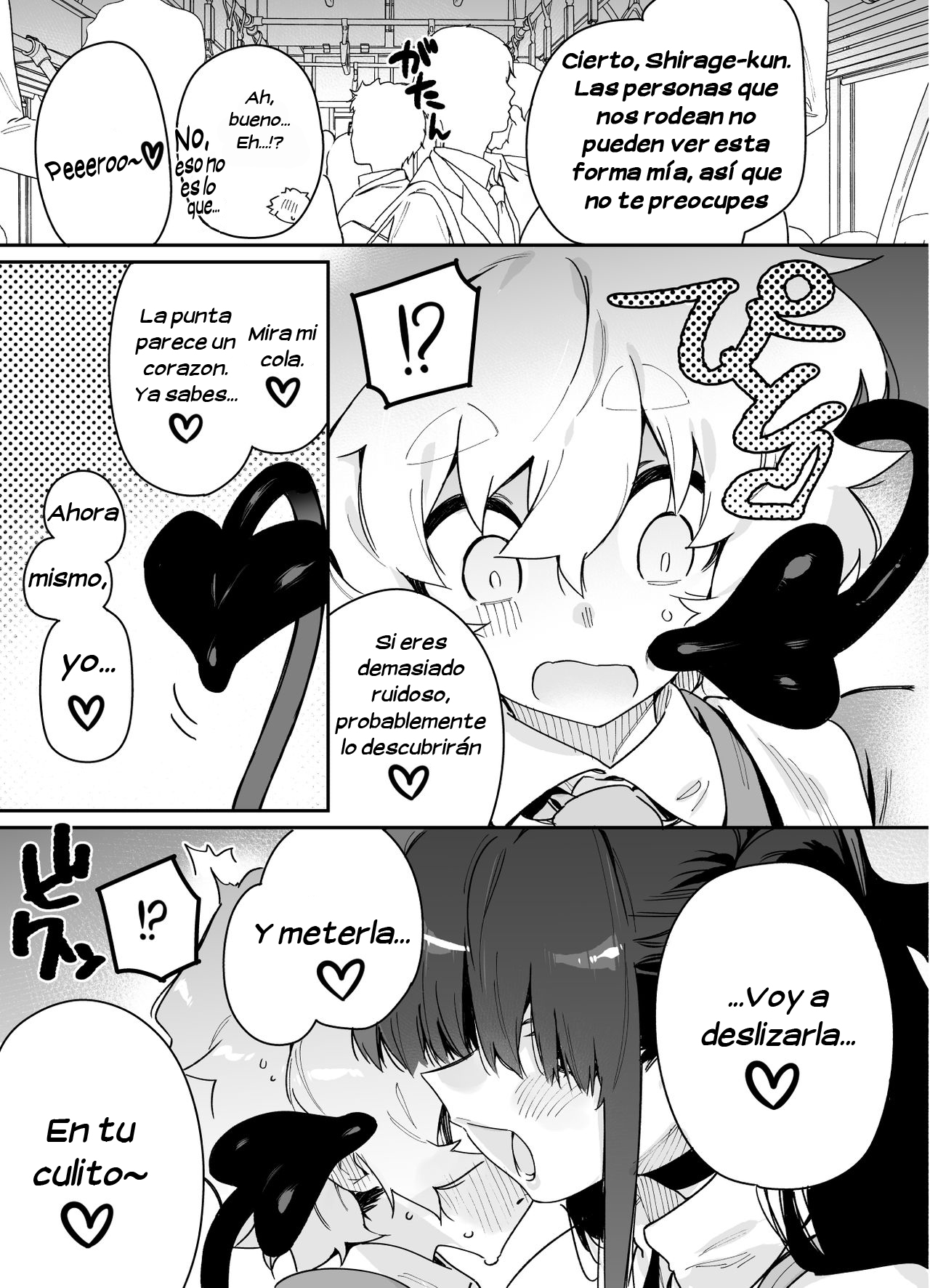 Classmate no Joshi Inma ni Tsuugakuchuu no Denshanai de Osowarechau Danshi no Hanashi | Historia del chico que fue asaltado en el tren yendo hacia el colegio por la chica de su clase page 7 full