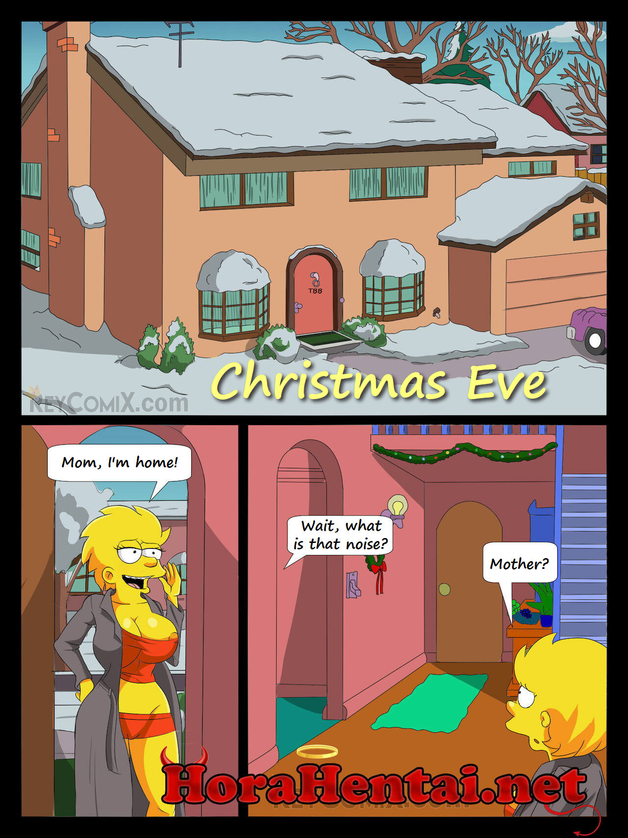 The Simpsons: A Family Christmas page 2 full