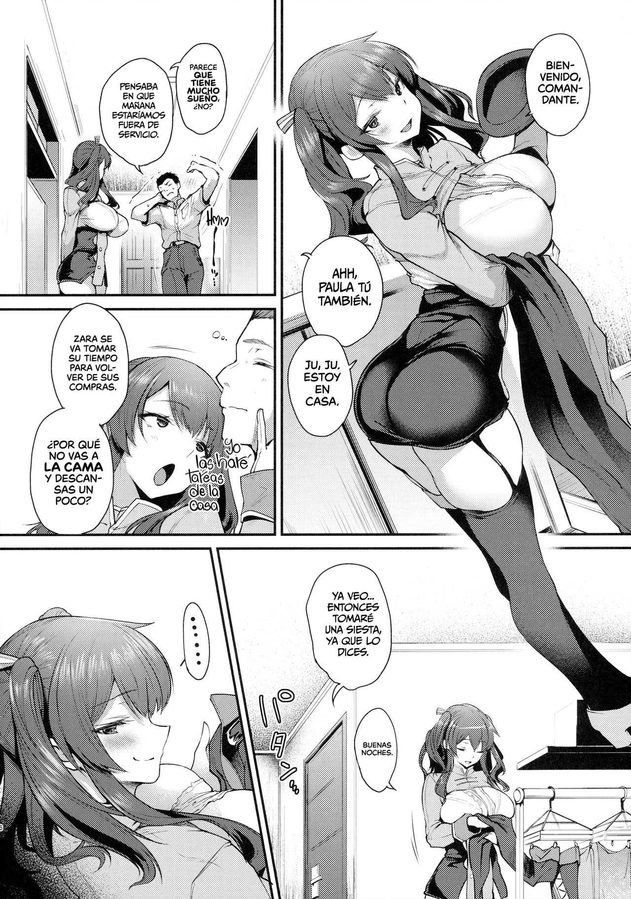 Migi ga Pola de Hidari ga Zara de? | ¿Paula a la Derecha y Zara a la Izquierda? page 6 full