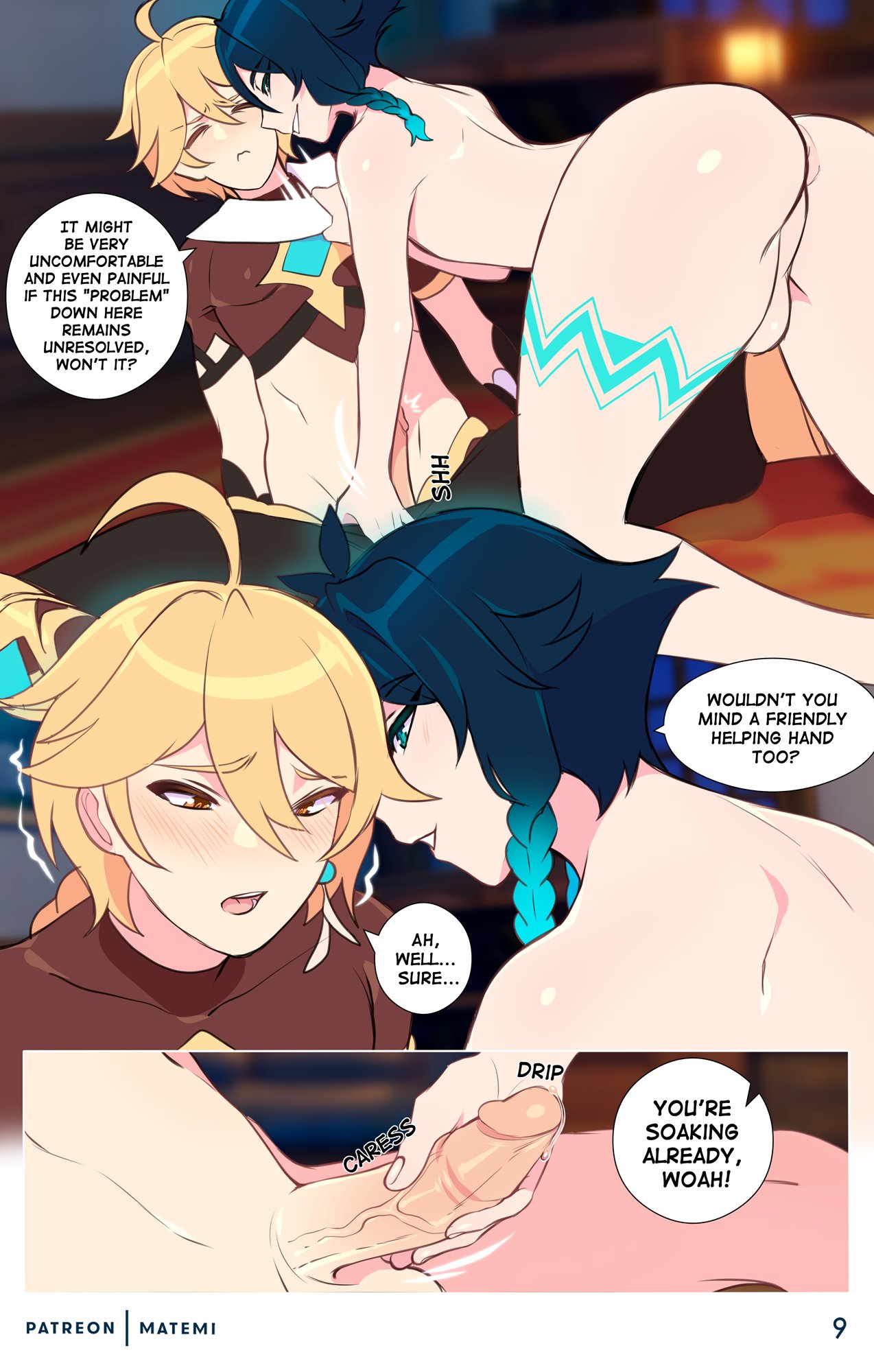 Venti x Aether page 9 full