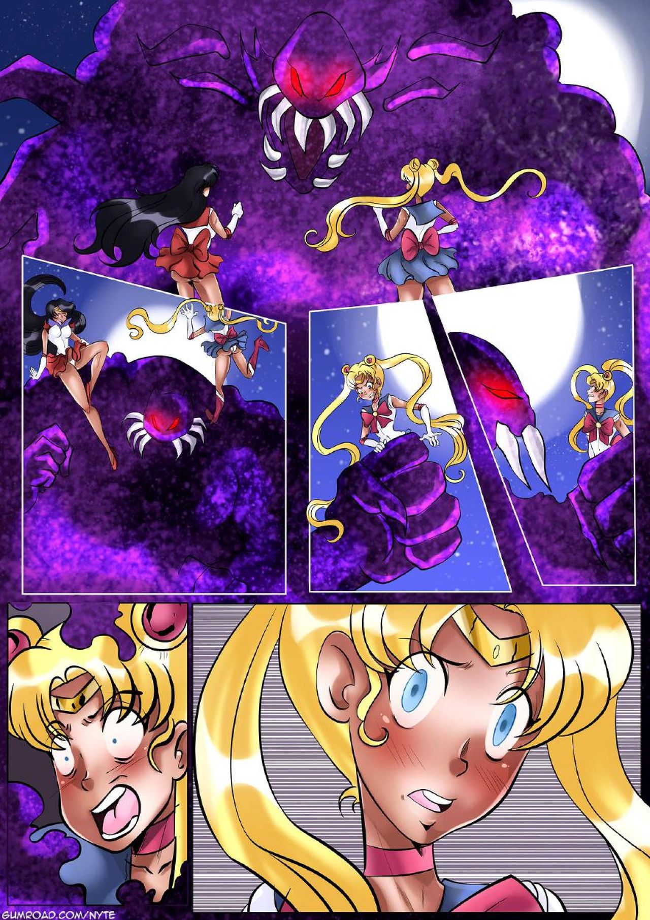 Sailor Moon Lunacy page 9 full