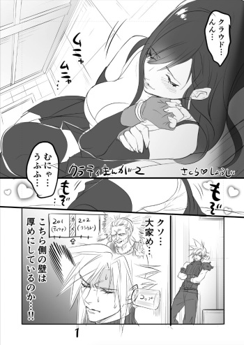 FF7R CloTi Manga 2 cover