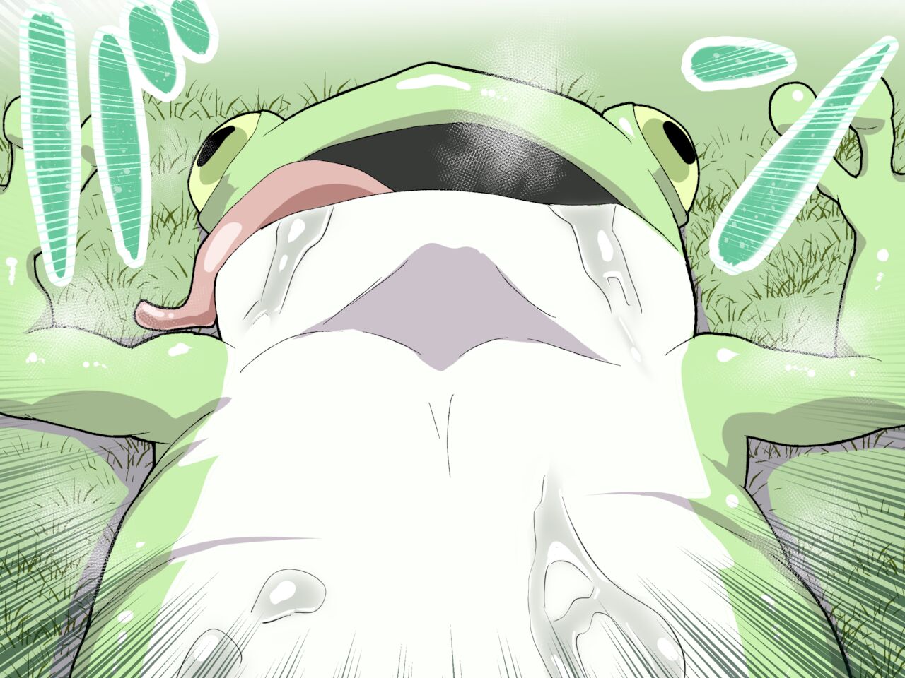 kono subarashi sekai de katou na kaeru monsta no douzokuyome ni otosareru damegami ni shufukufuwo! page 6 full