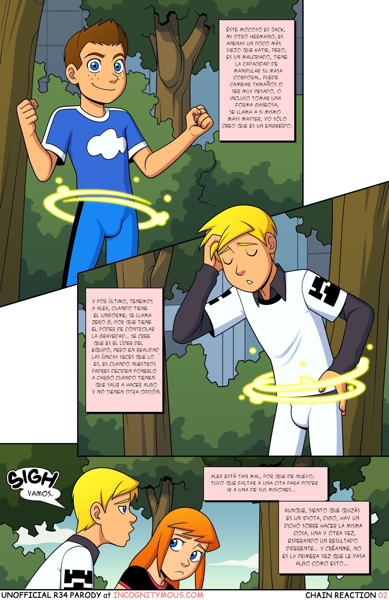 Chain Reaction   -  - Ongoing page 4 full