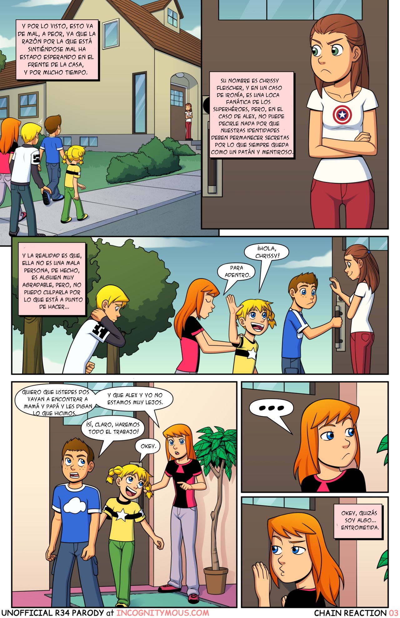 Chain Reaction   -  - Ongoing page 5 full