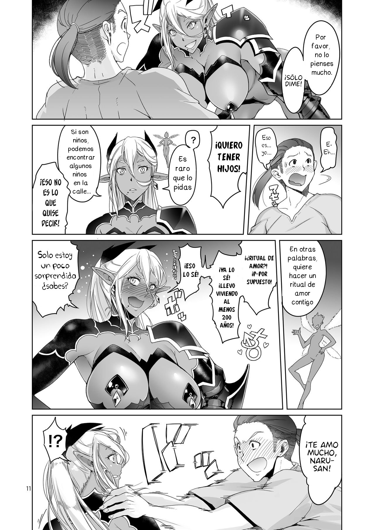 Dark Elf to Yorozu no Zenkou page 9 full