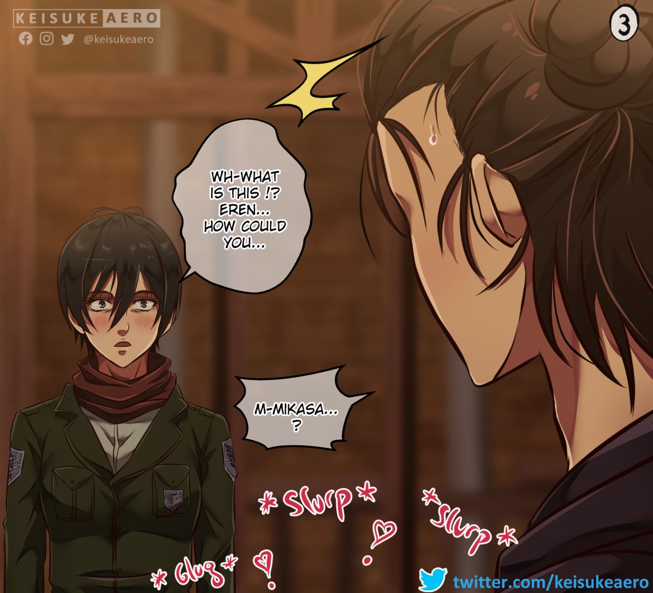 Mikasa x Eren x Annie | AoT page 3 full