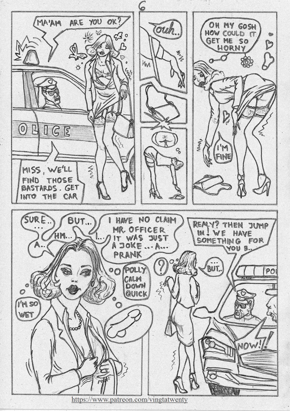 Vingtatwenty comics sketches page 6 full