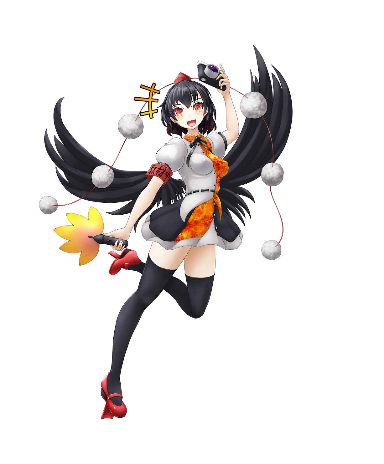 Aya Shameimaru's Mecha Costume Play page 1 full