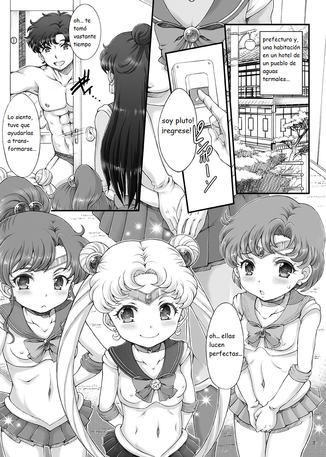 Bishoujo Senshi JS-ka Keikaku Sailor Delivery Health Half Age page 3 full
