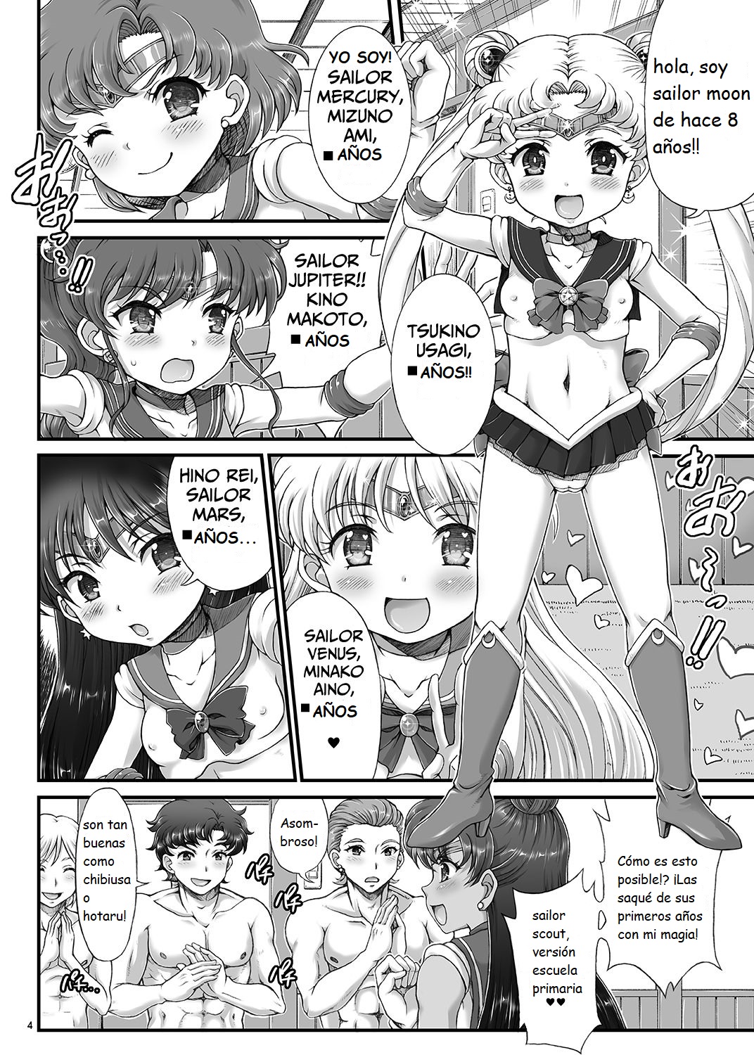 Bishoujo Senshi JS-ka Keikaku Sailor Delivery Health Half Age page 4 full
