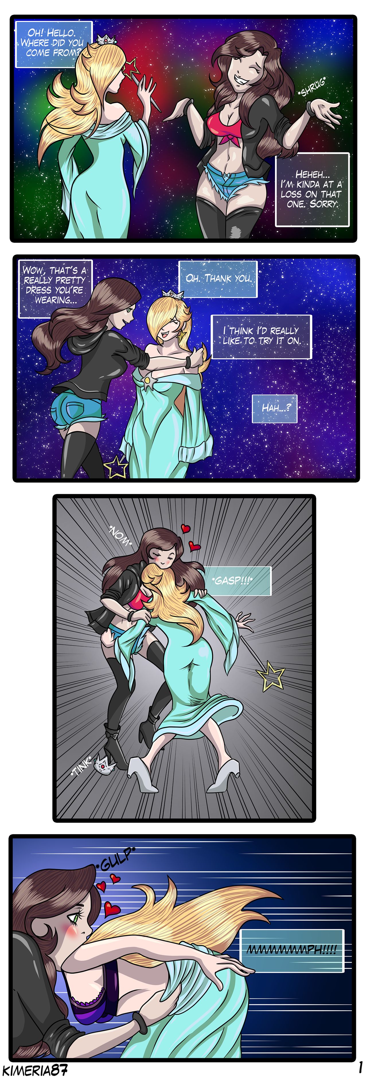 Janice Swallows A Star page 1 full