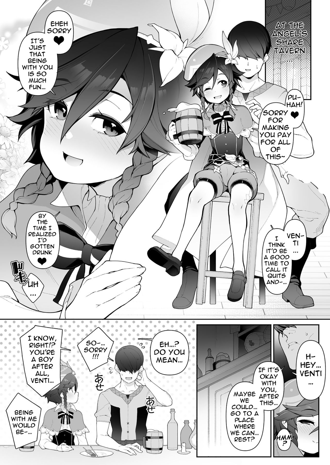 Venti-kun o Hotel ni Sasottara OK Shitekureta node Tokoton Amaenbou H suru Hanashi page 2 full
