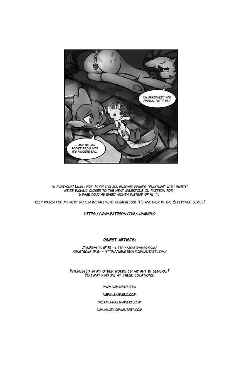 My Little Spike - Plushie Playtime page 8 full