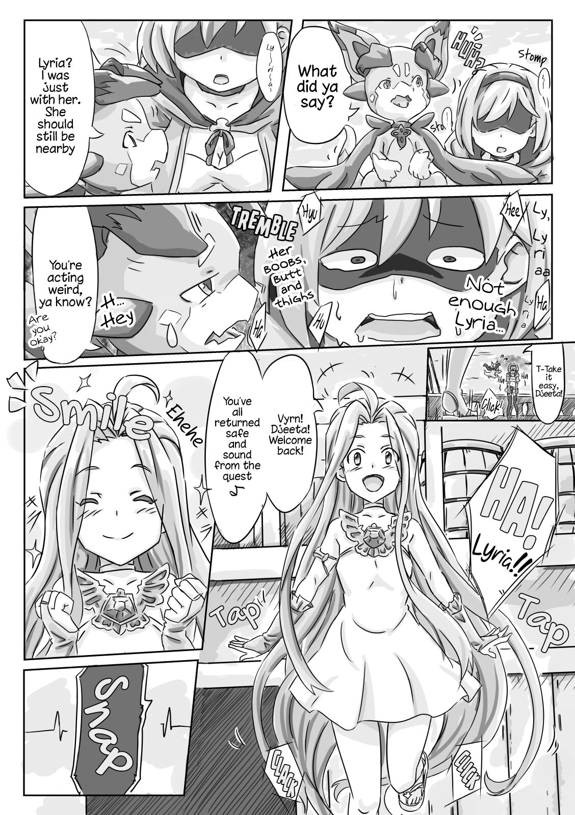 Djeeta-san ga Tsuma ni Yarisugitayou Desu | Djeeta Went Too Far With Her Wife page 3 full