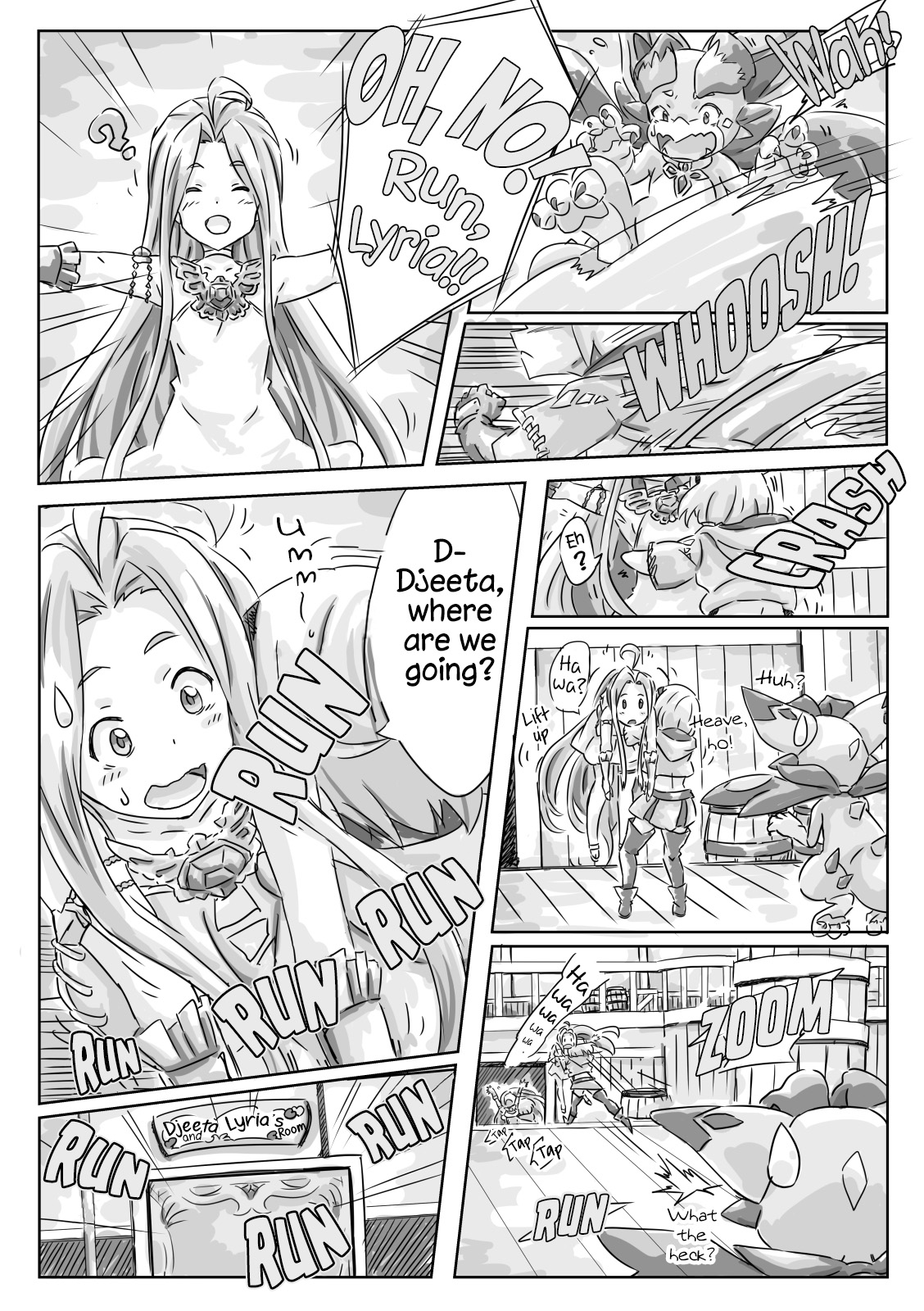 Djeeta-san ga Tsuma ni Yarisugitayou Desu | Djeeta Went Too Far With Her Wife page 4 full
