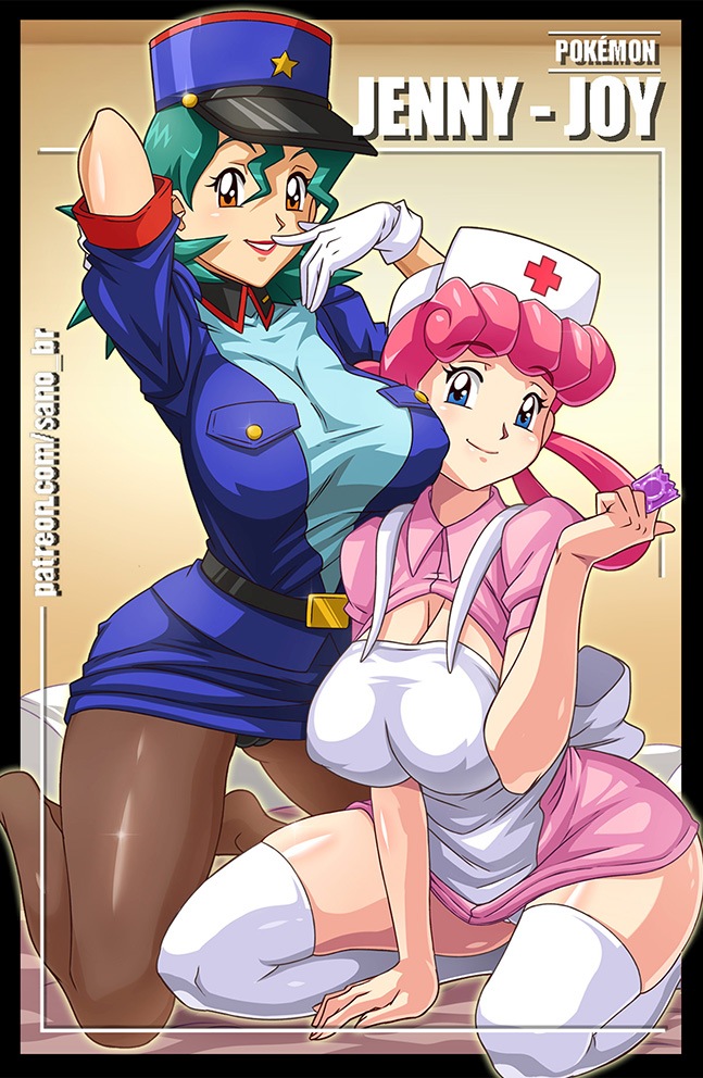 Officer Jenny &amp; Nurse  Sano-BR - speechless page 1 full