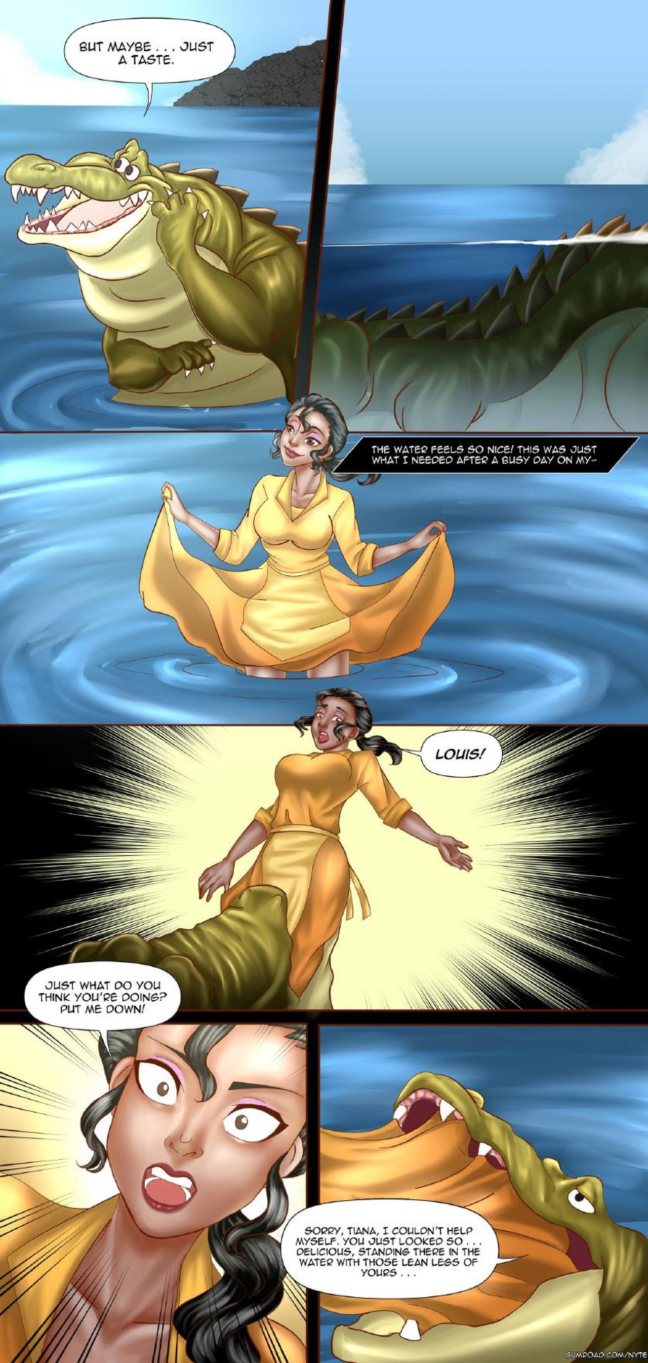 The Princess and the Gator page 3 full