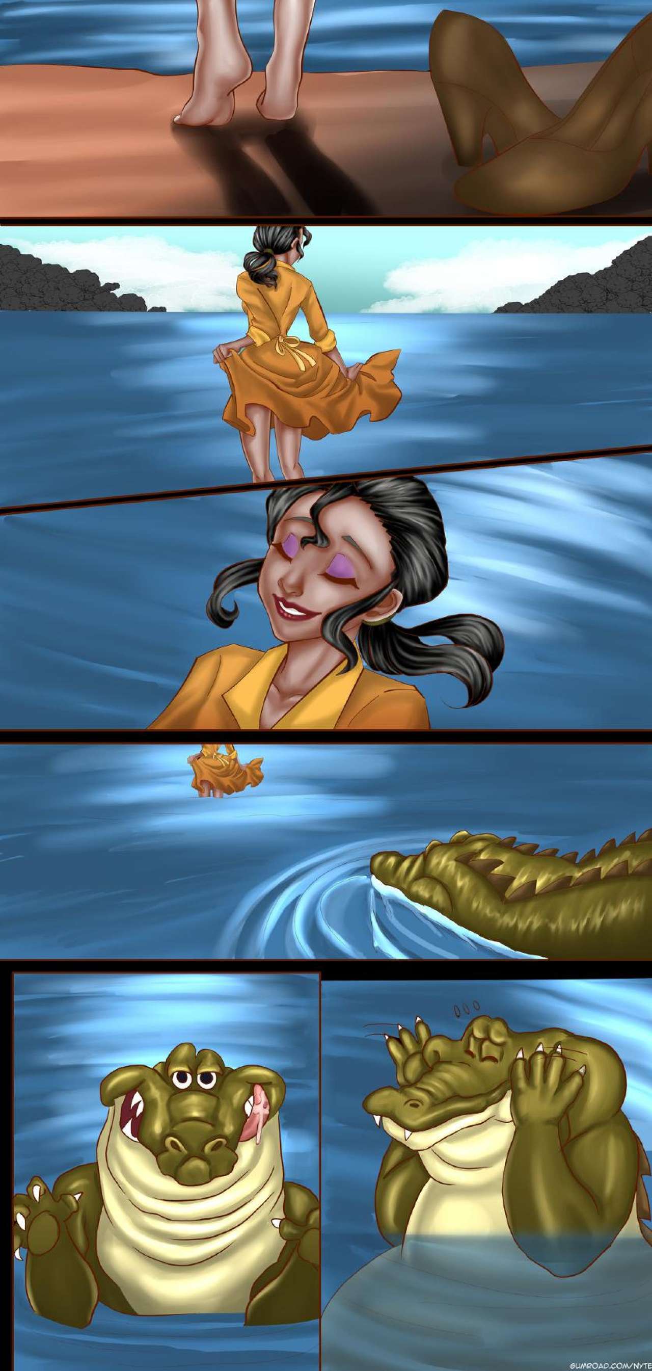 The Princess and the Gator page 9 full