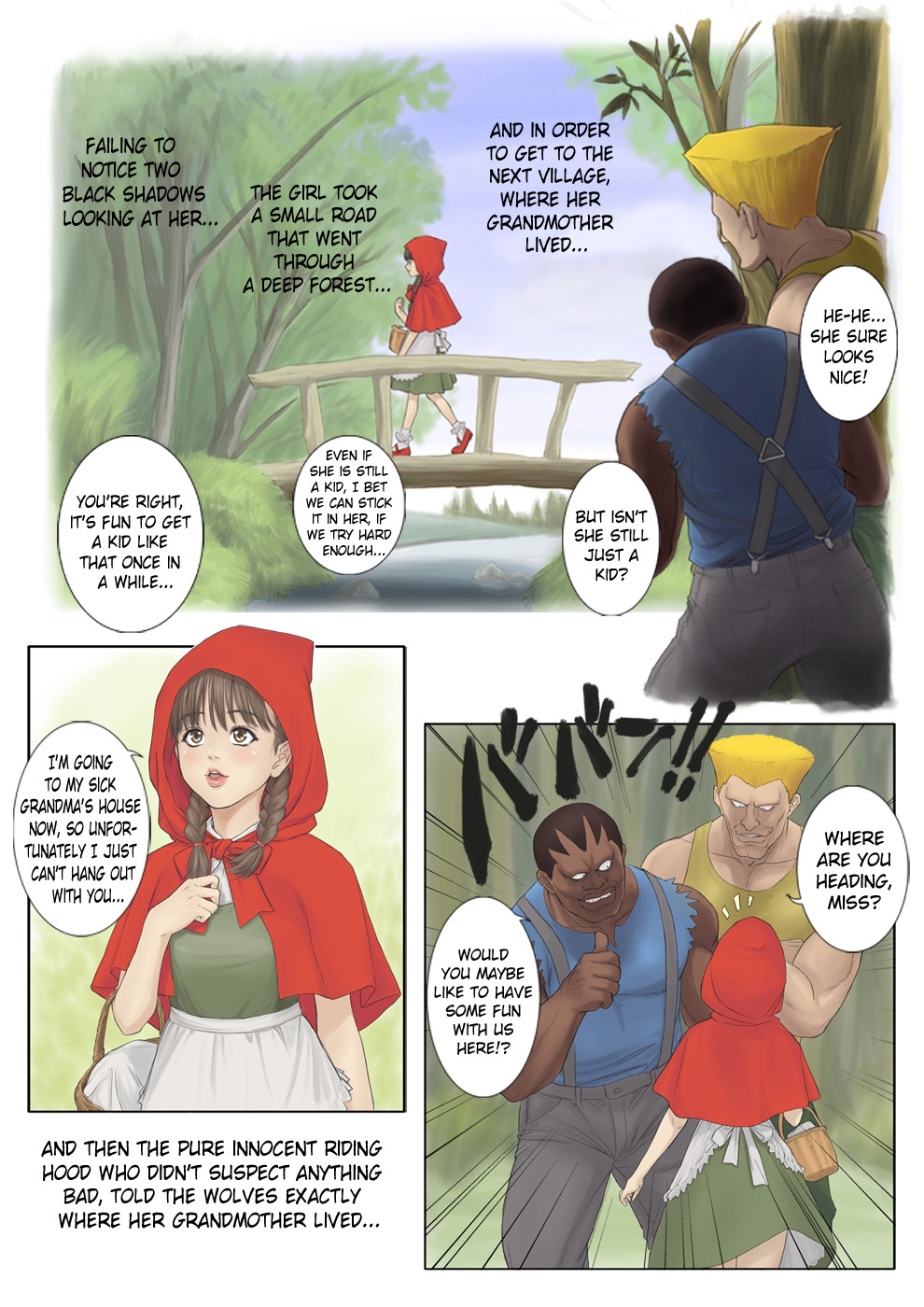 Otona no Ehon Akazukin-chan | Little Red Riding Hood’s Adult Picture Book page 3 full