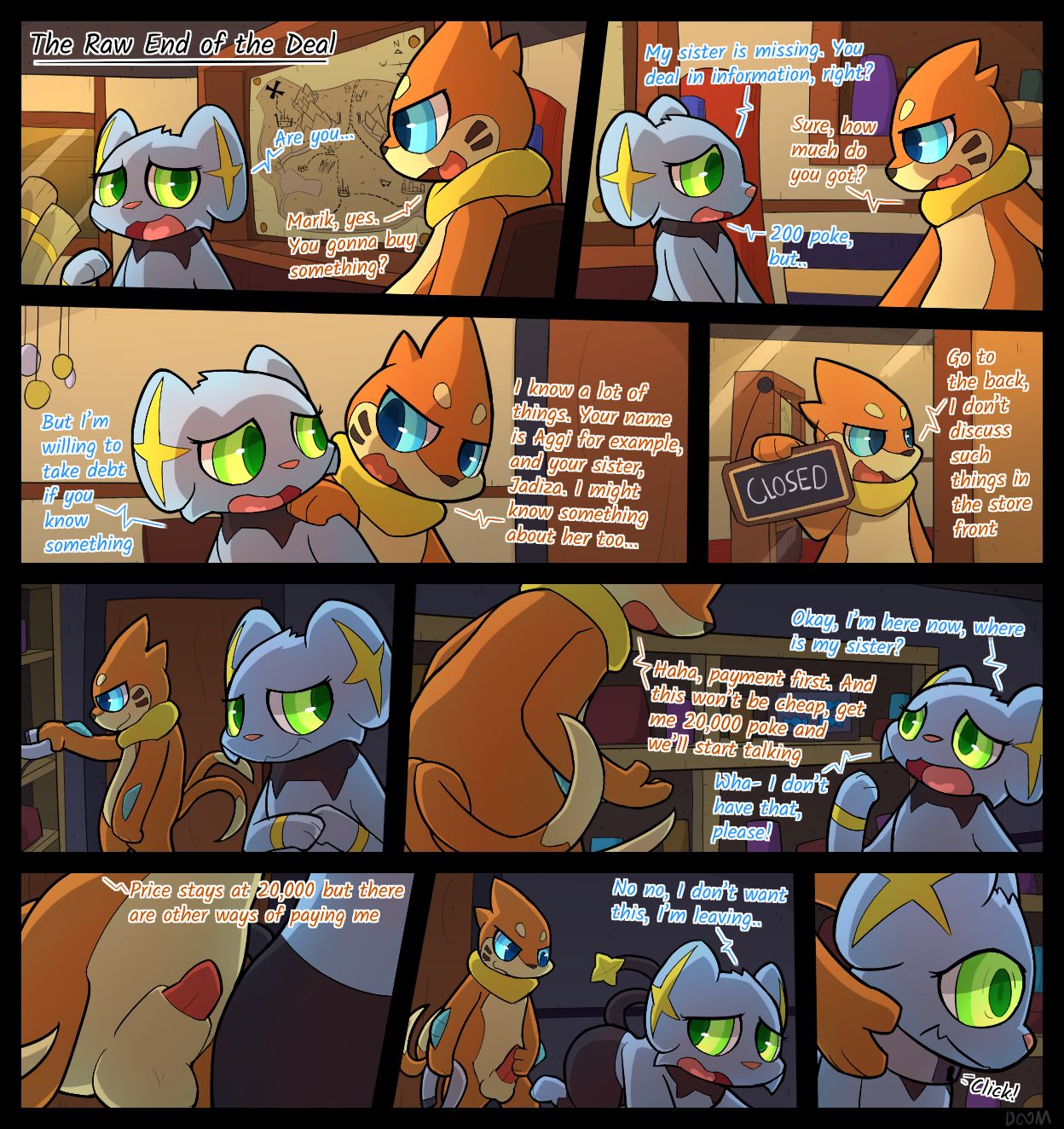 The Raw End Of The Deal page 1 full