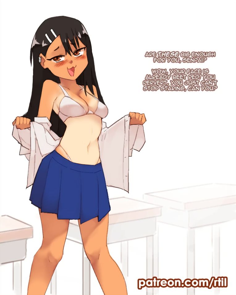 Senpai's Naughty Secret  Tanline Edit page 2 full