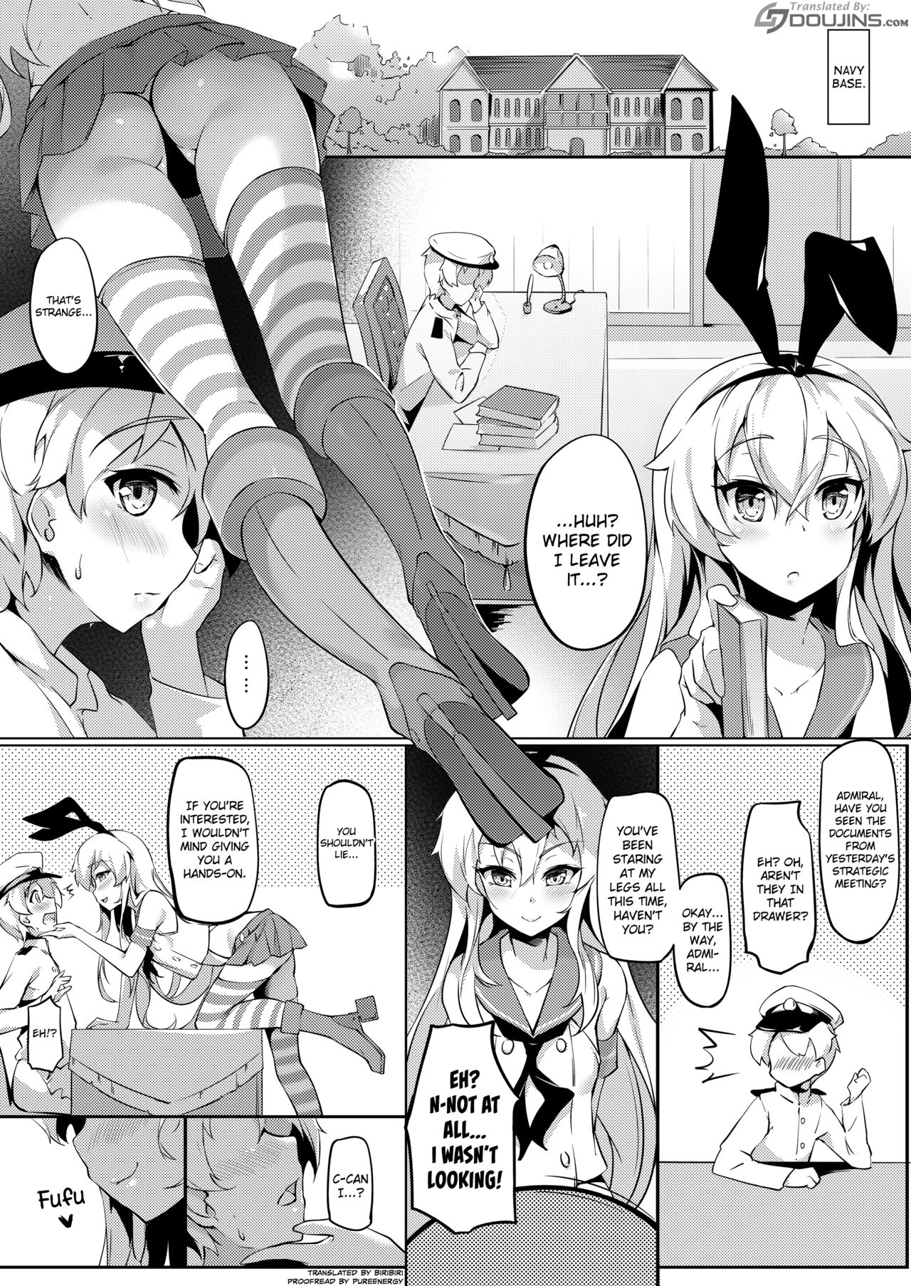 Teitoku no Shota Chinpo ga Itakunaru made Shimakaze ga Tomaranai _ Shimakaze Wont Stop Until the Little Admirals Dick Starts Hurting page 2 full