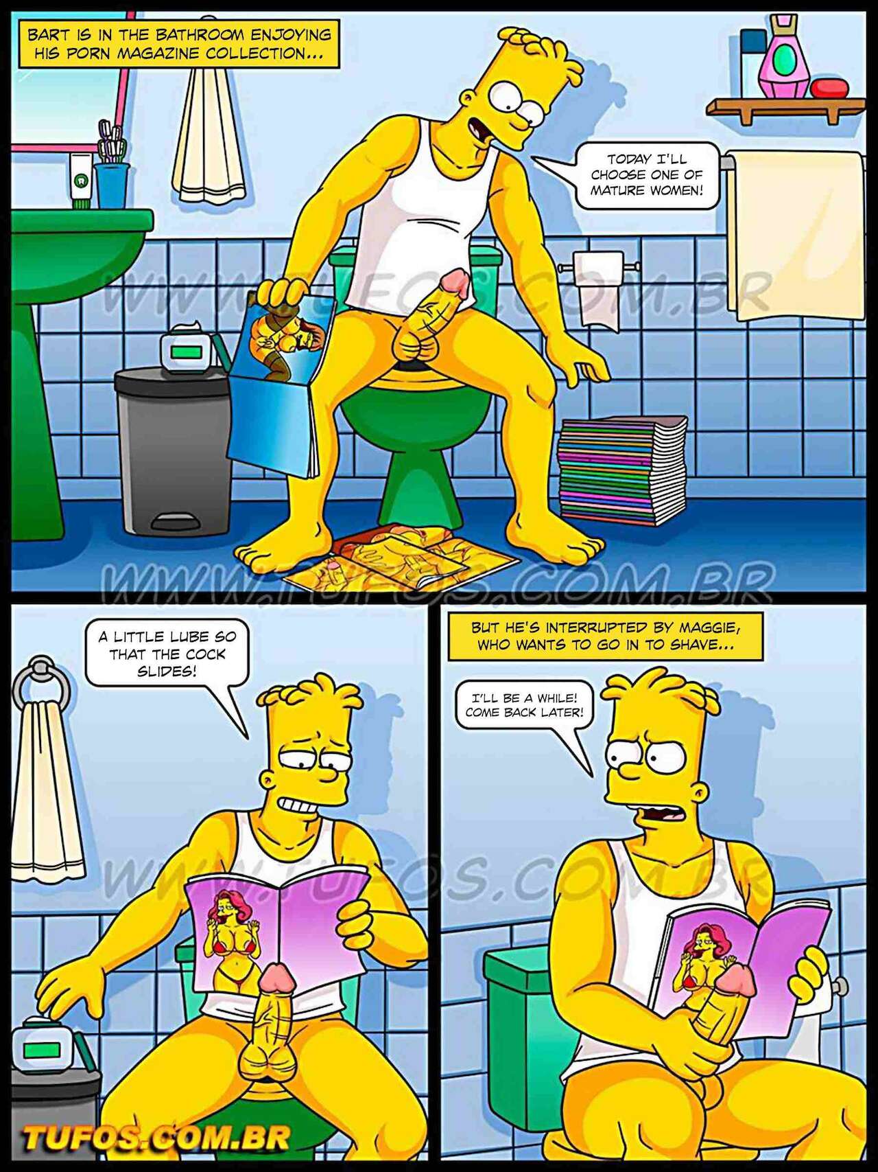 Os Simptoons 37 – Smooth Or Hairy Pussy? – Tufos - english page 2 full