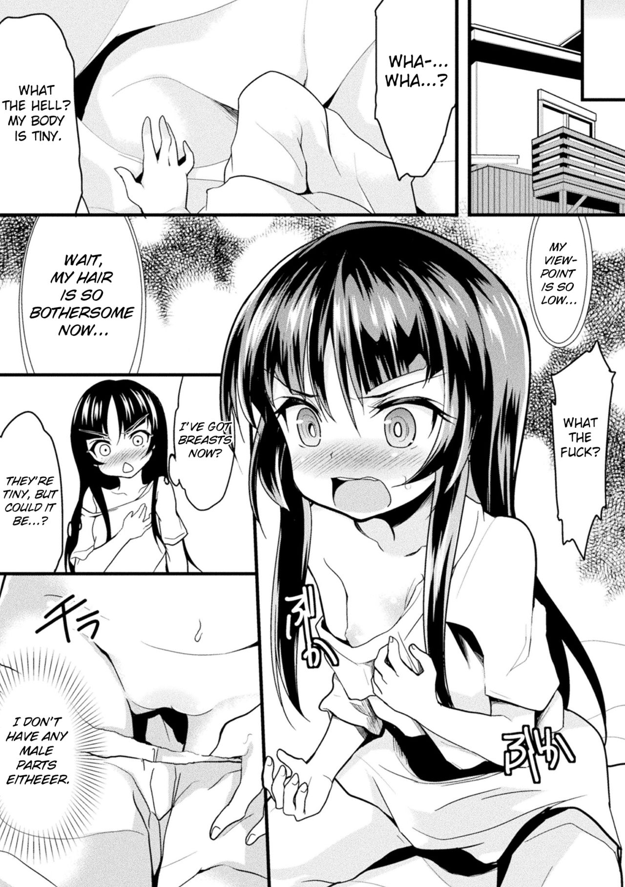Okasareru Shoujo Ryouiki - Fucked &amp; Invaded Girl genitals page 2 full