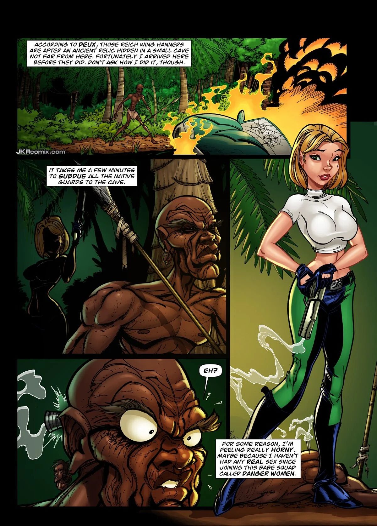 Danger Woman   - 1 - english page 2 full