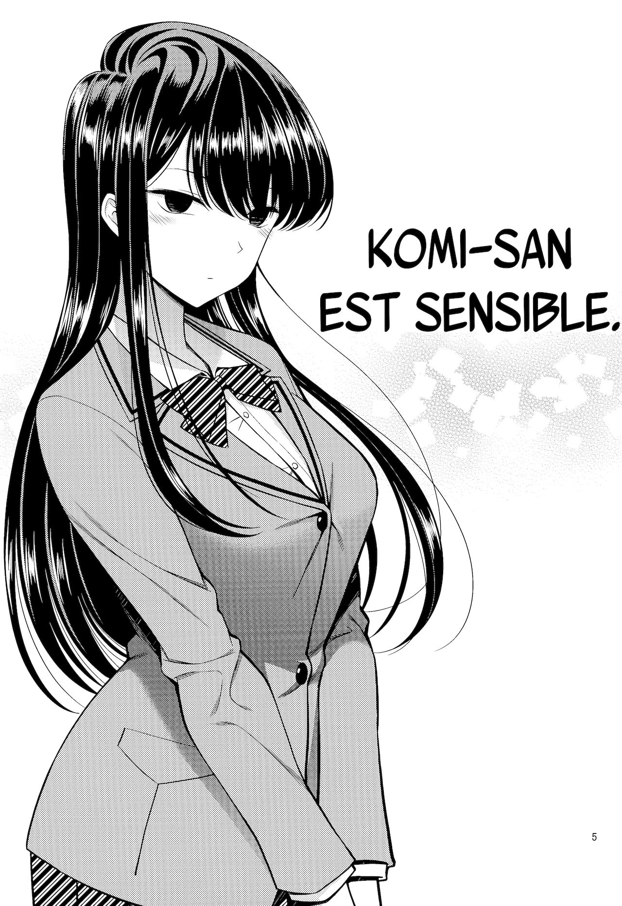 Komi-san wa, Binkan desu. | Komi-san est sensible. page 4 full