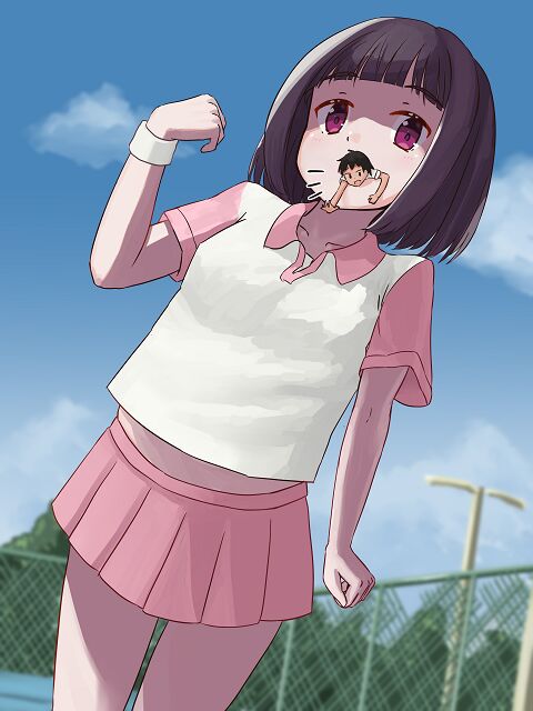 Shukushoushita otko no ko wo marunomi shouka shouka suru onna no ko page 1 full