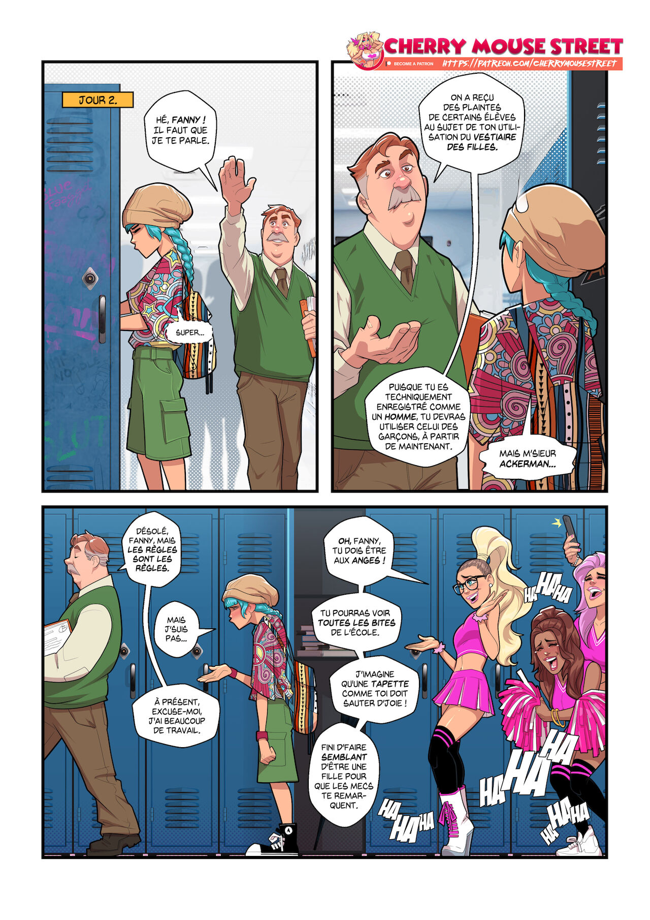 Fanny : Bad Cheerleader page 3 full