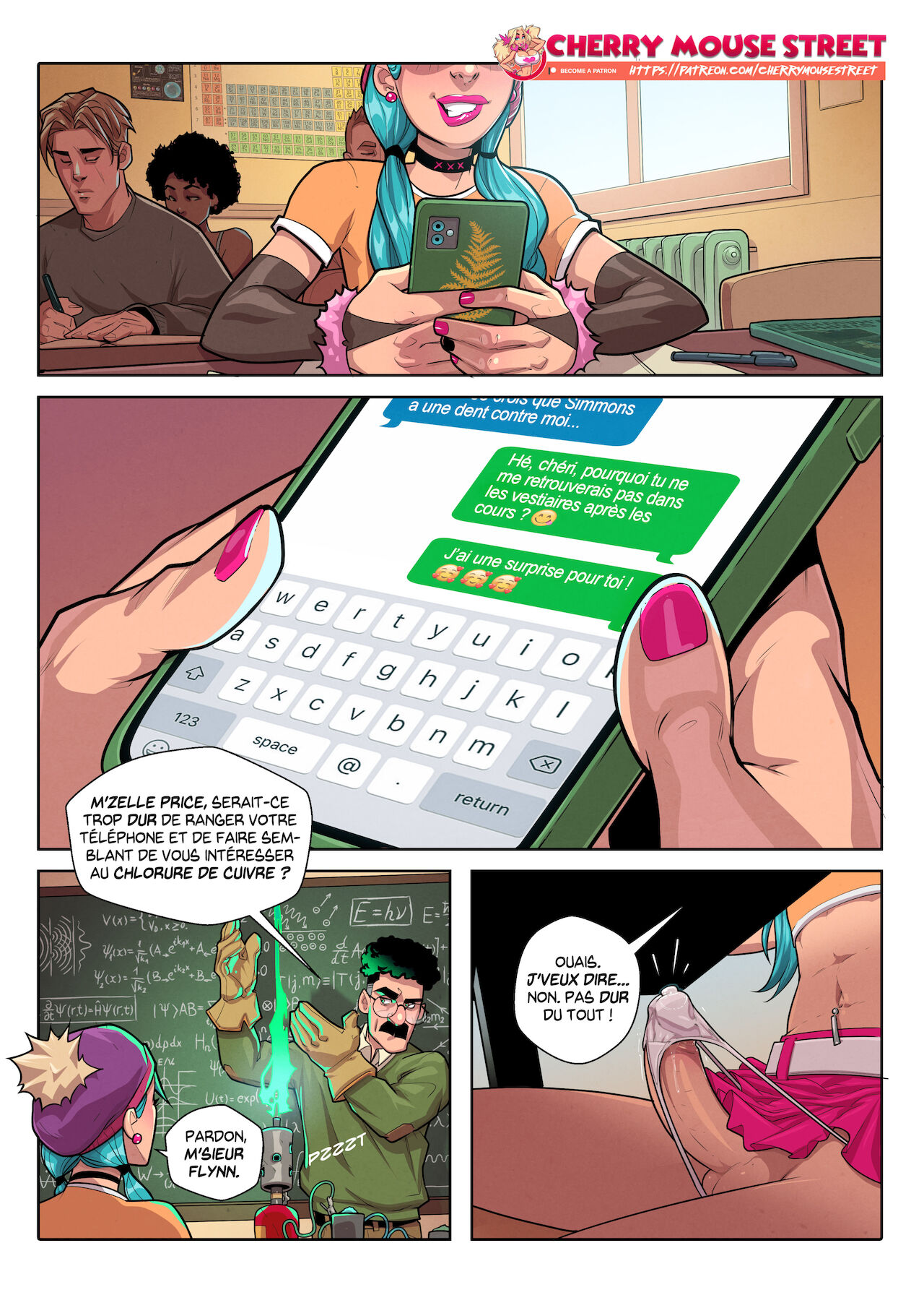 Fanny : Bad Cheerleader page 6 full