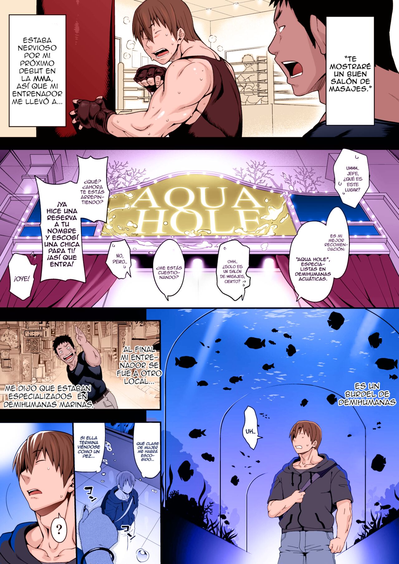 Awasamehime Akula | Bubble Shark Princess Akula page 1 full