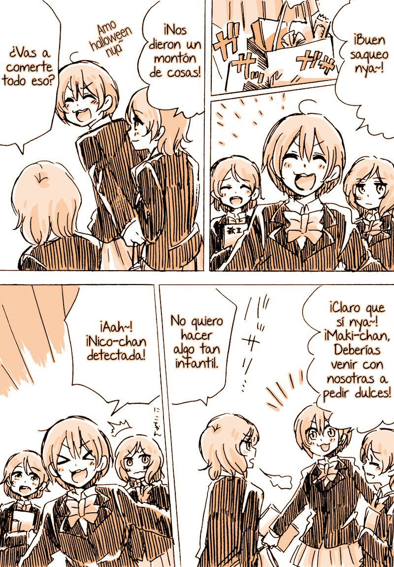 NicoMaki Halloween Manga page 2 full