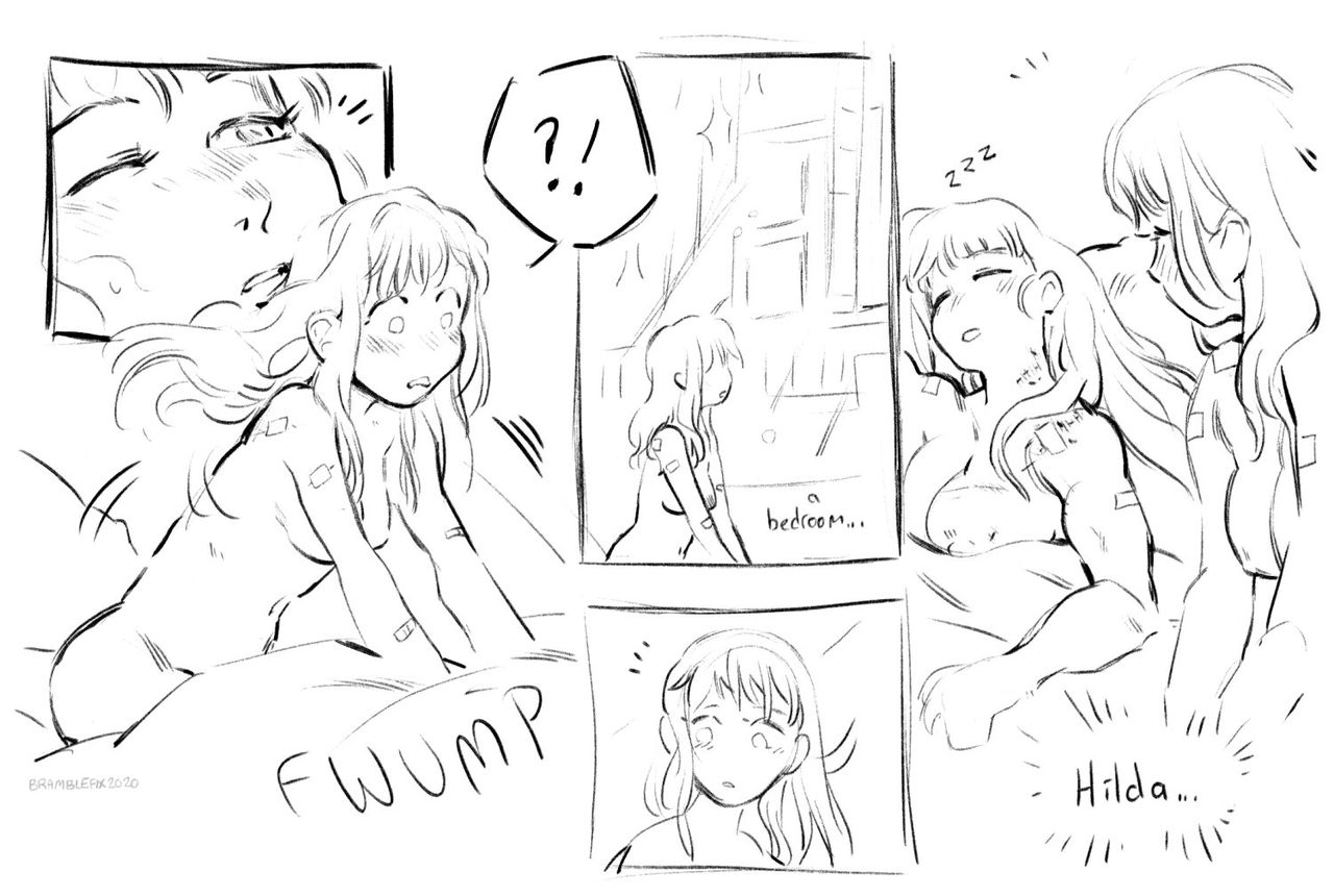 Hilda and feral!Marianne page 10 full