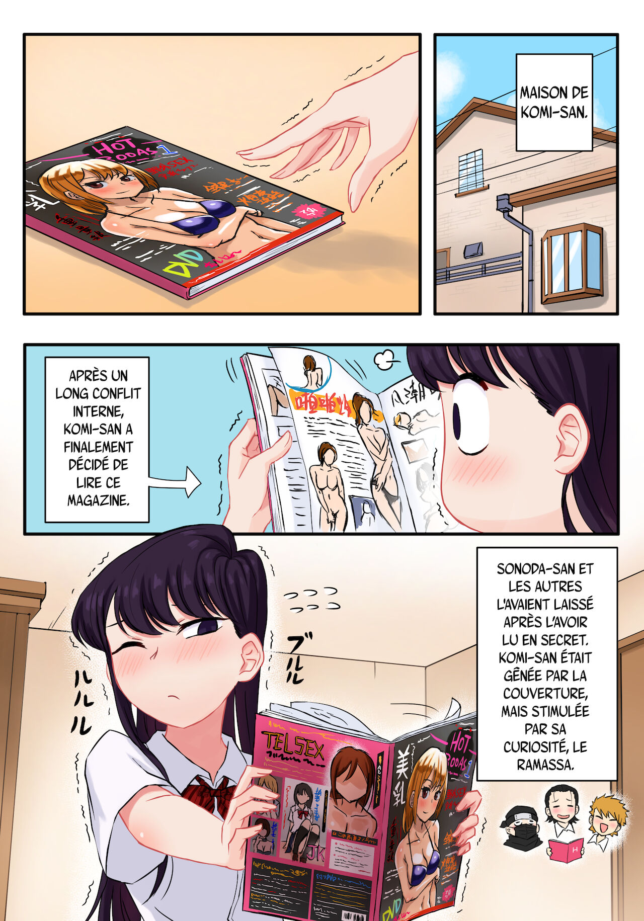 Komi-san wa, H Mousoushou desu. | Komi-san a des idées étranges sur le sexe. page 3 full
