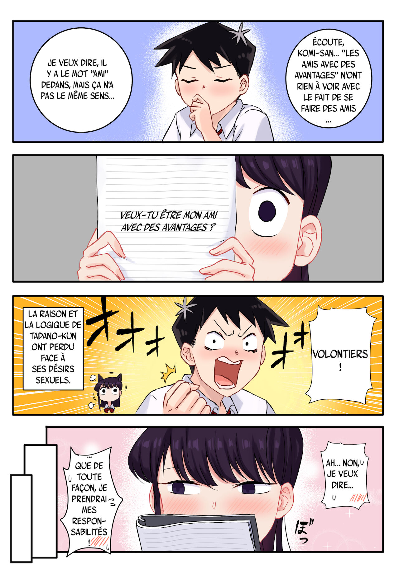 Komi-san wa, H Mousoushou desu. | Komi-san a des idées étranges sur le sexe. page 7 full