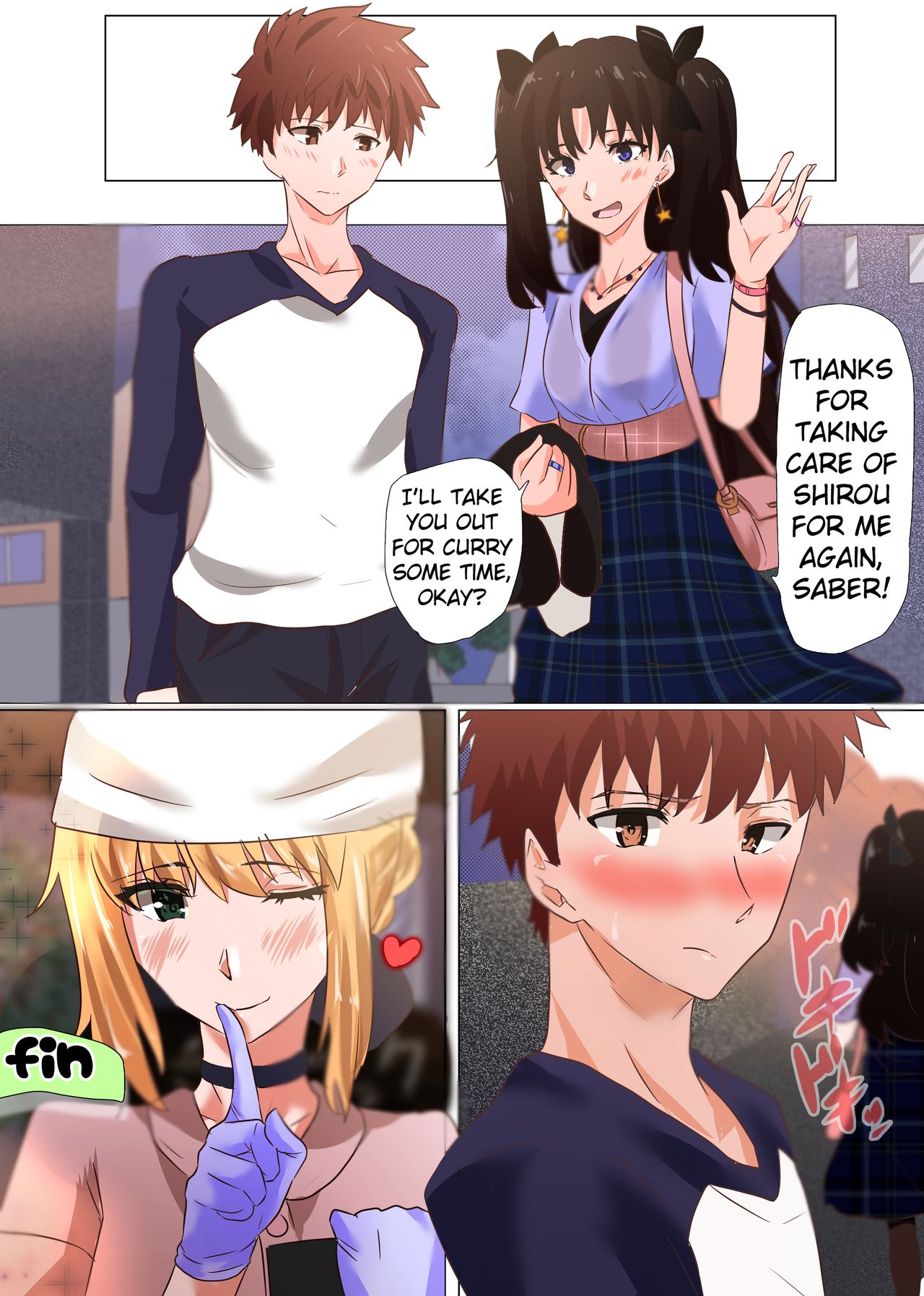 Saber X Shirou page 8 full