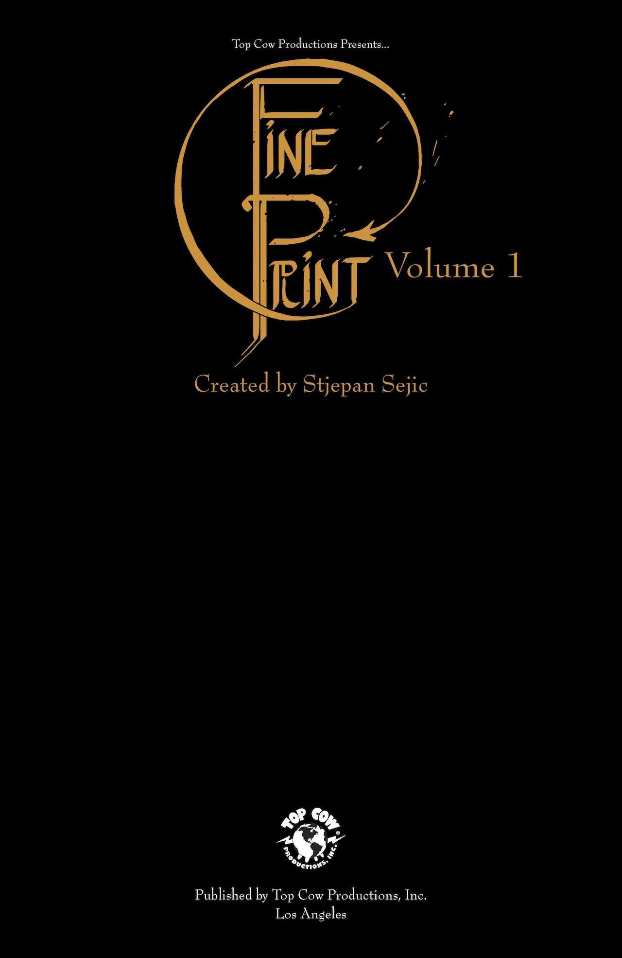 Fine Print - Volume 1 page 3 full